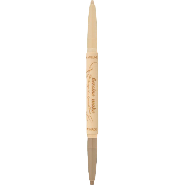 Heroine Make Under Eye Dual Pencil Liner, 0.35g, 01 Natural Volume, 1pack