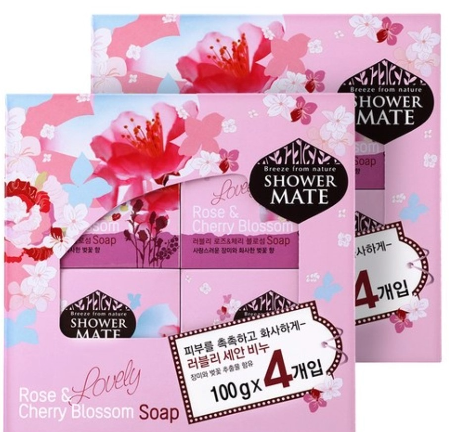 Lovely Rose and Cherry Blossom Soap
