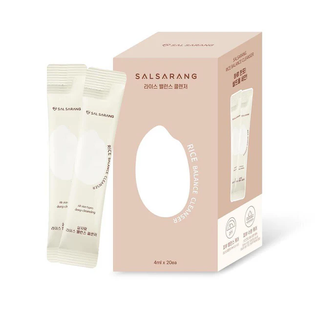 Rice Balance Cleanser, 4ml*20, 1pack