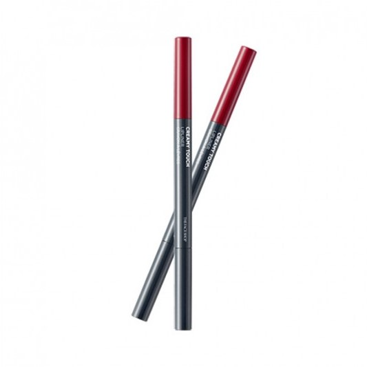Creamy Touch Lip Liner, 0.2g, RD02 Scotch Red, 1pack - Image 1