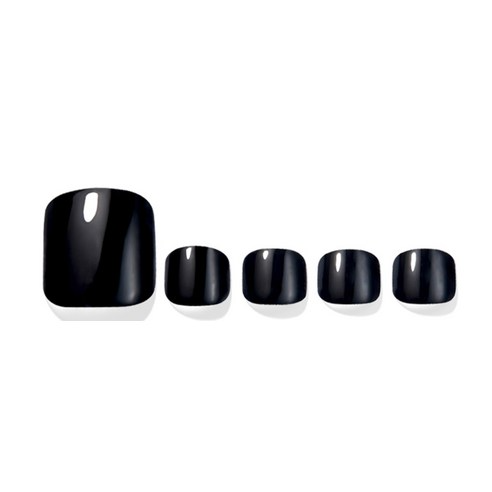 Magic Press Pedicure, 24ea, Carbon Black, 1pack