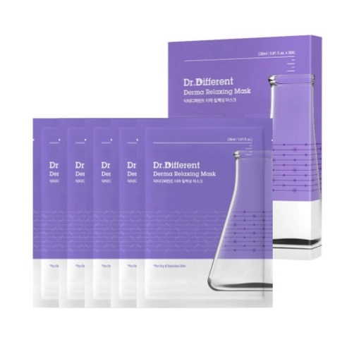 Derma Relaxing Mask, 5ea, 1pack
