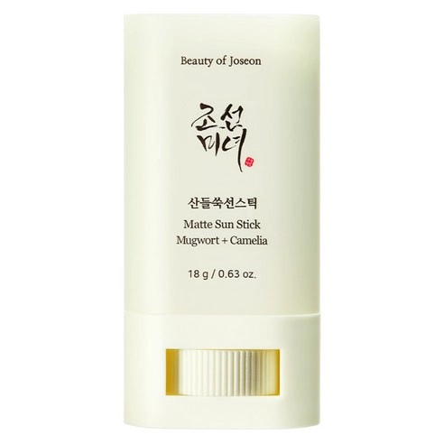 Mugwort + Camelia Matte Sun Stick [SPF50+/PA++++], 18g, 1pack