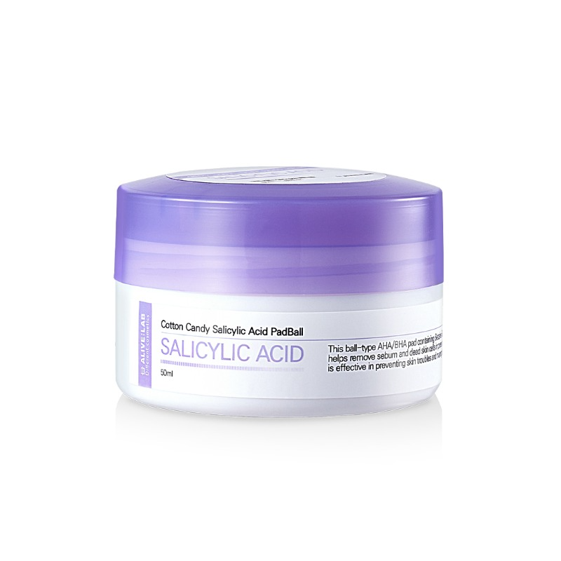 Cotton Candy Salicylic Acid Pad Ball, 50ml, 1pack - Image 1