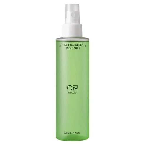 Tea Tree Green Body Mist, 200ml, 1pack