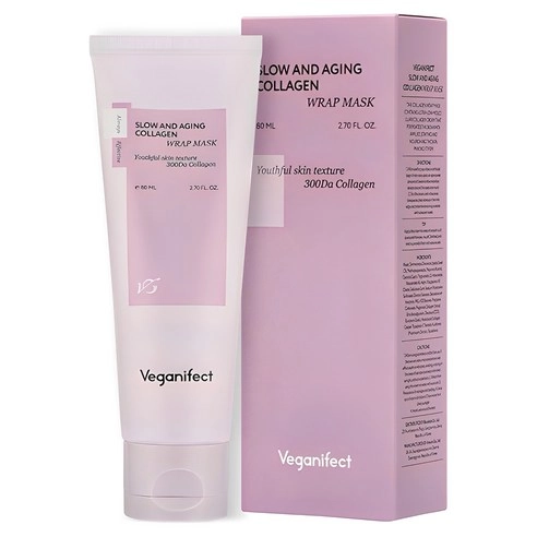 Slow and Aging Collagen Water Glow Lab Mask, 80ml, 1pack