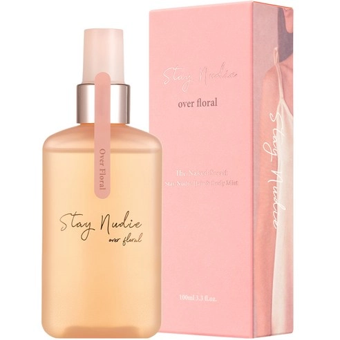 Stay Nudie Hair & Body Mist [Over Floral], 100ml, 1pack