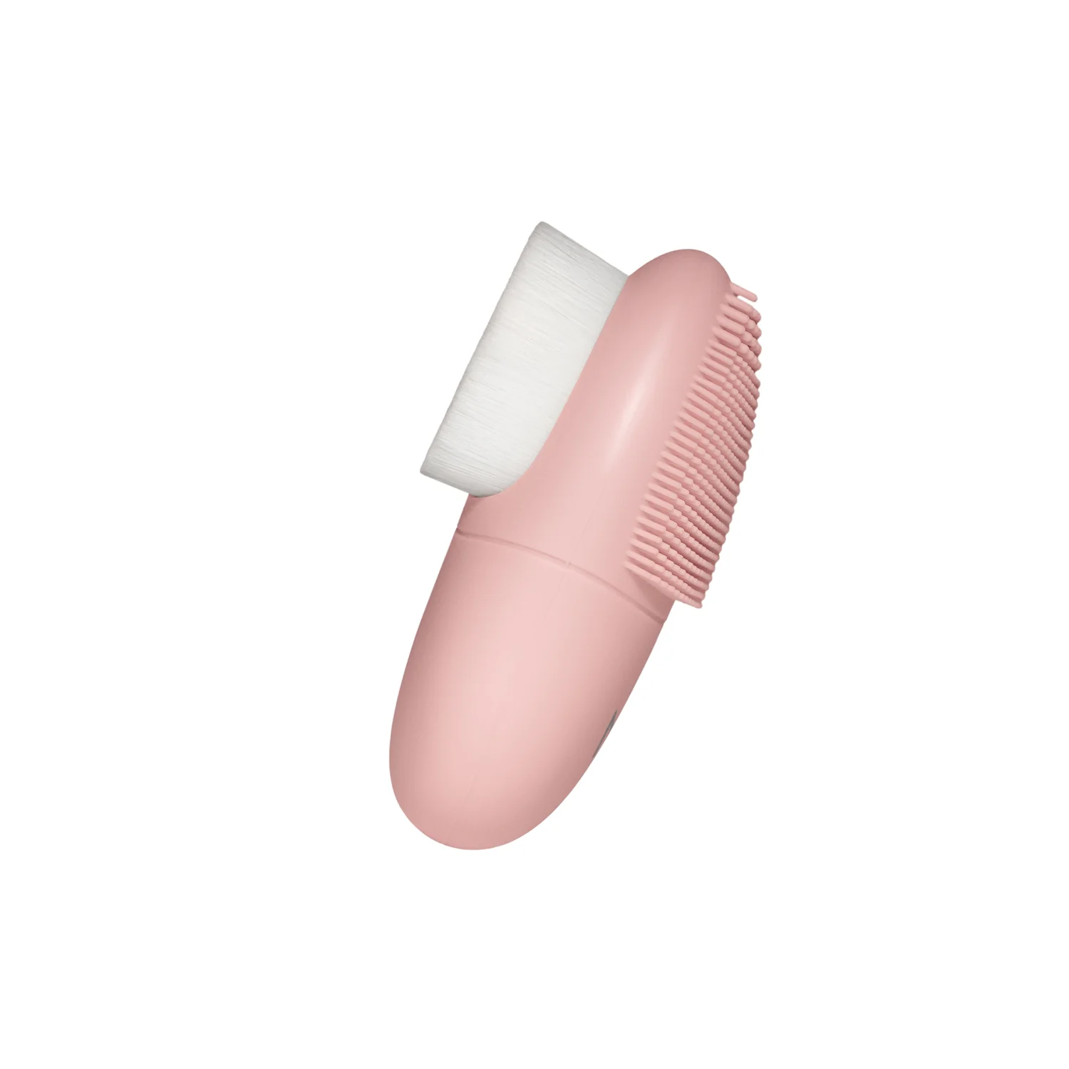 Dual Silicone Facial Cleanser Brush, 1ea, 1pack