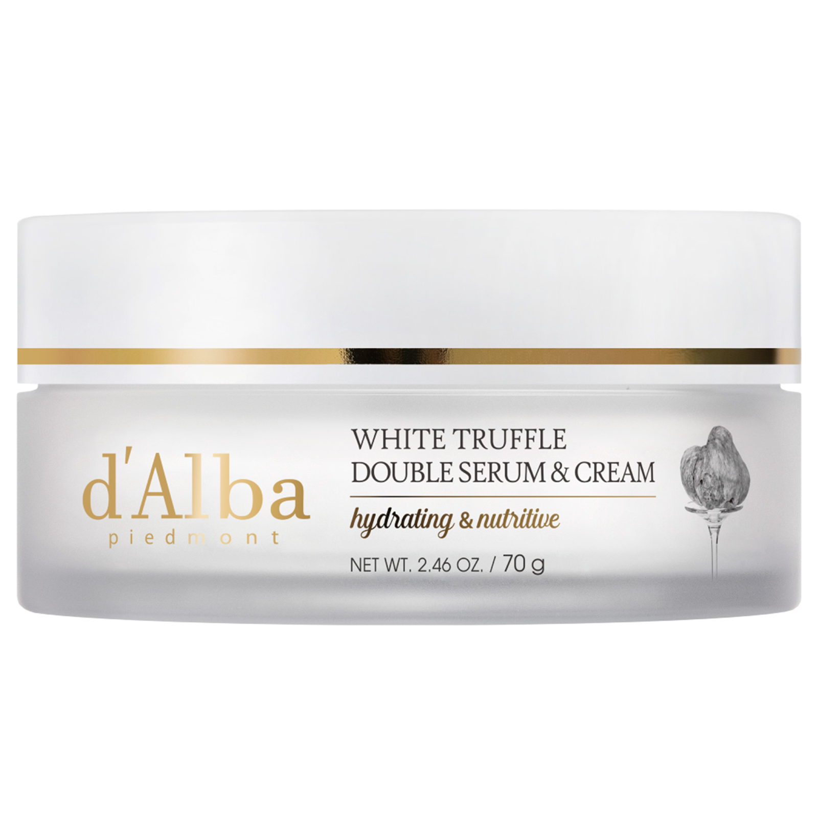 White Truffle Double Serum and Cream, 70g, 1pack