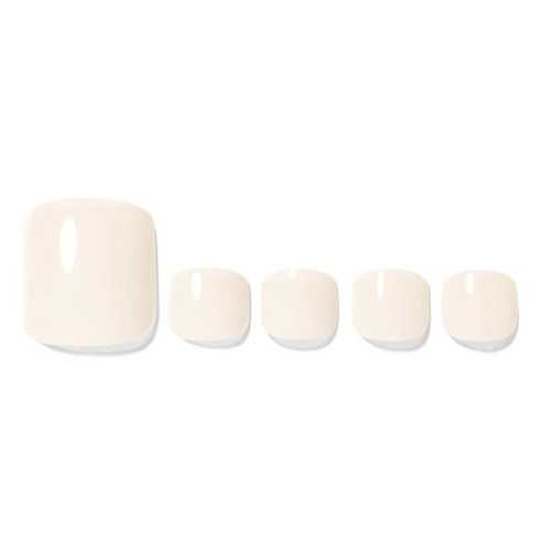 Magic Press Pedicure, 24ea, Creamy White, 1pack