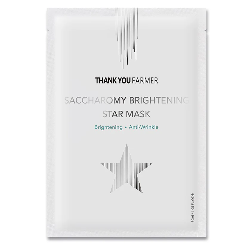 Saccharomy Brightening Star Mask, 30ml, 1pack