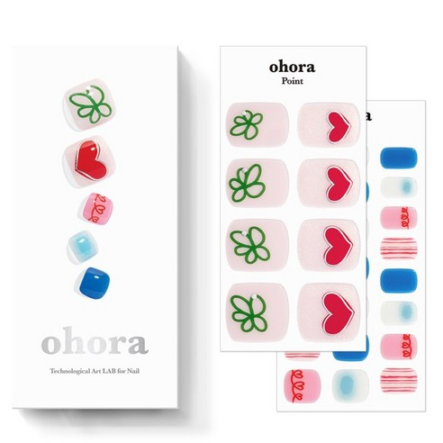 Semi Cure Gel [Pedi], 30ea, P Happy-Go-Lucky, 1pack