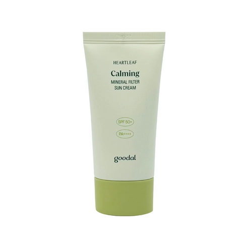 Heartleaf Calming Mineral Filter Sun Cream [SPF50+/PA++++], 50ml, 1pack