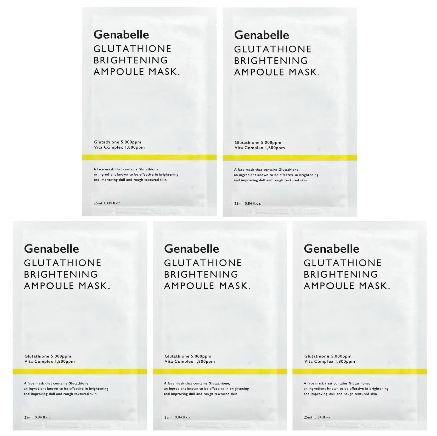 Glutathione Brightening Ampoule Mask