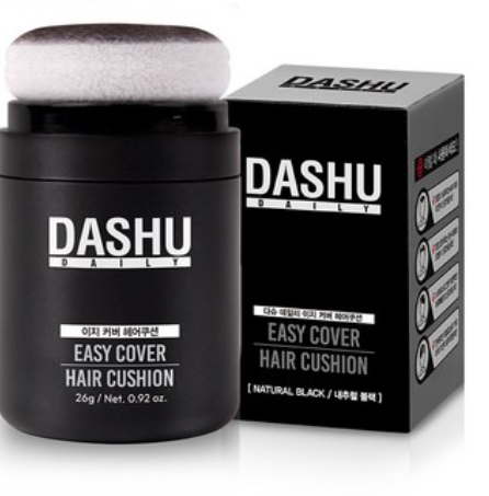 Daily Anti Hair Loss Hair Cushion, 26g, Natural Black, 1pack