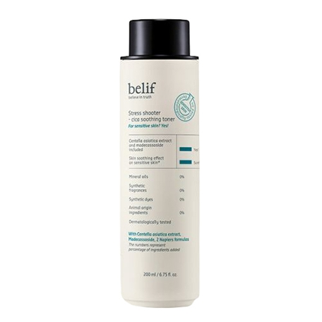 Stress shooter cica soothing toner, 200ml, 1pack - Image 1