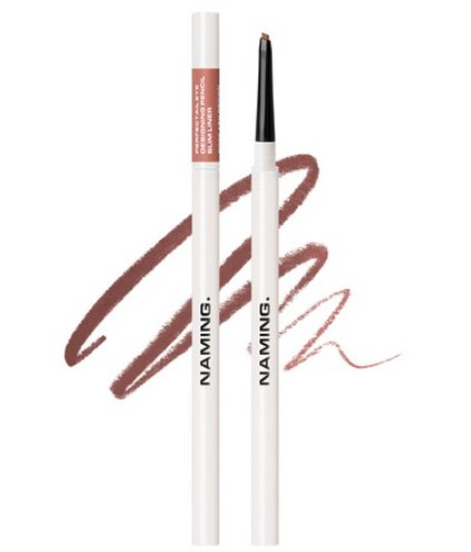 Perfectail Eye Designing Pencil Slim Liner, 0.04g, Rose Ash Brown, 1pack