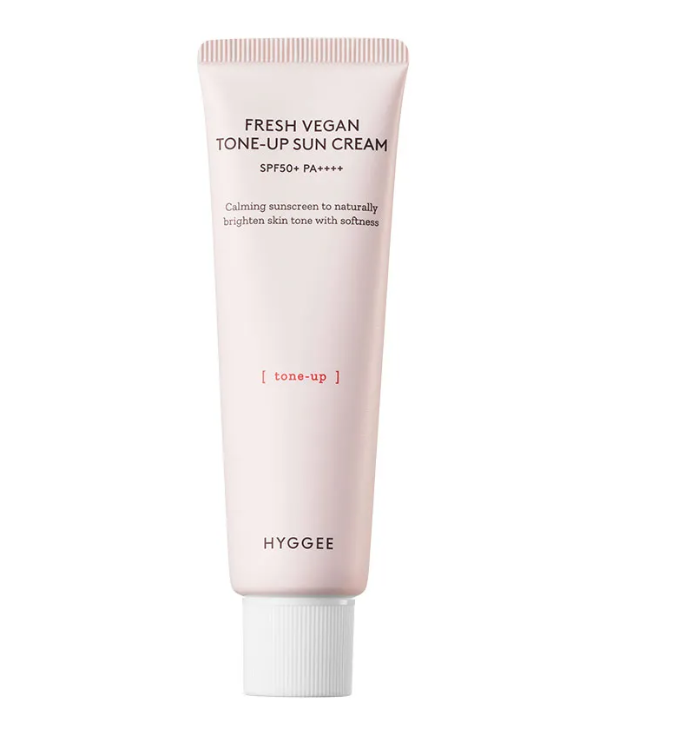 Fresh Vegan Tone-Up Sun Cream [SPF50+/PA++++], 50ml, 1pack