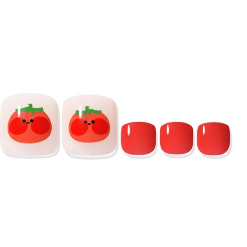 Magic Press Pedicure, 24ea, Shy Tomato, 1pack