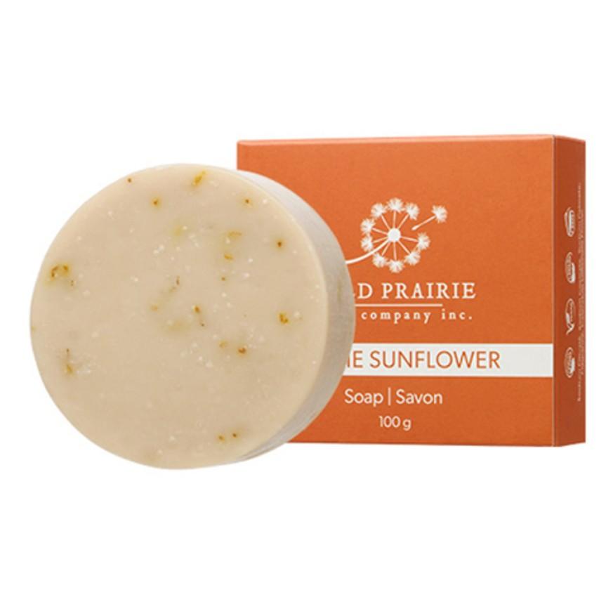 Prairie Sunflower Soap, 100g, 1pack