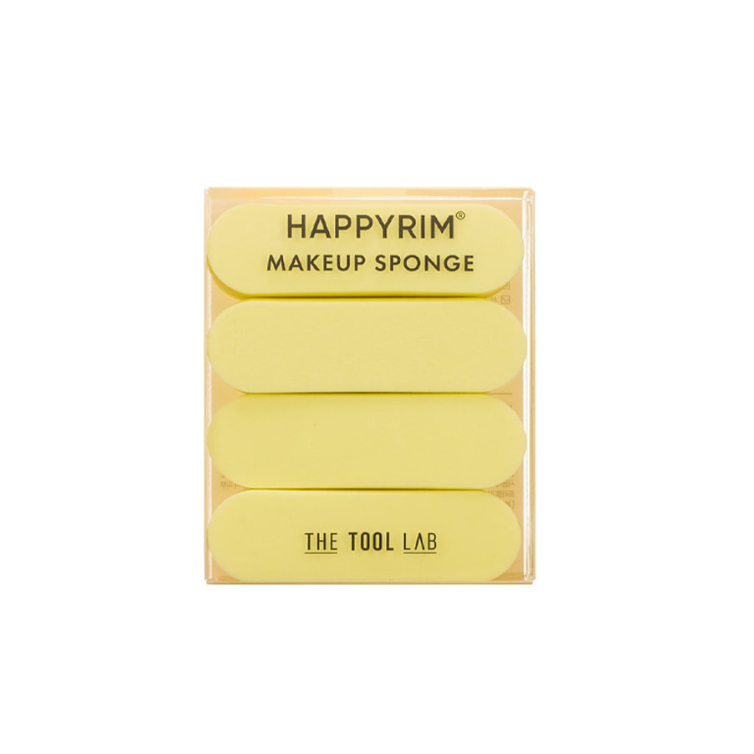 Happyrim Makeup Sponge, 4ea, 1pack