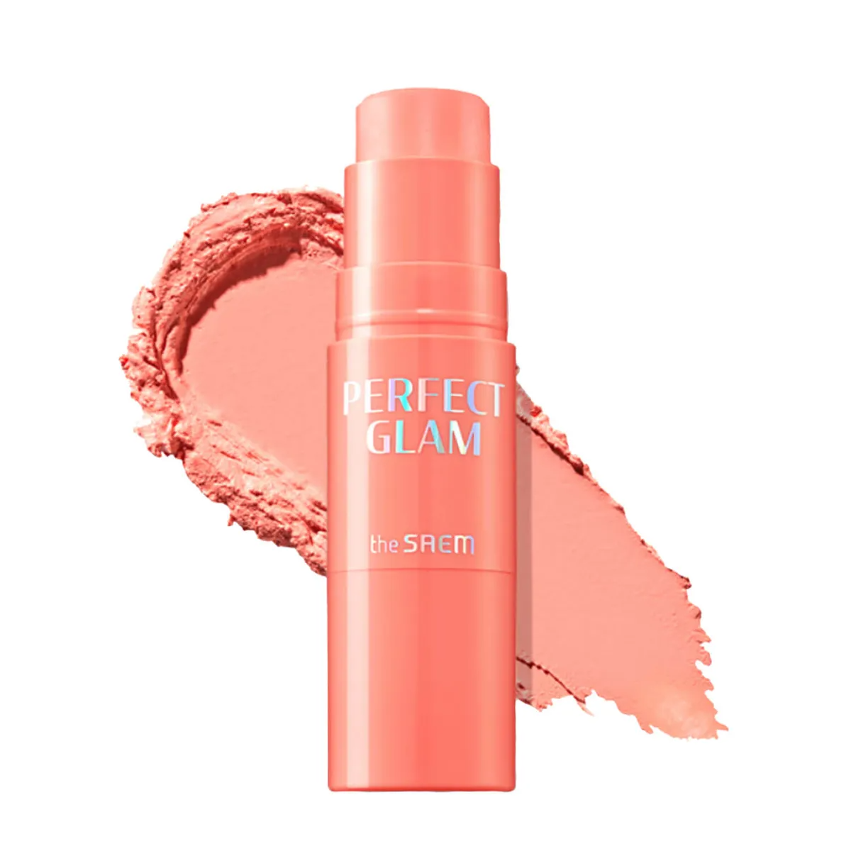 Perfect Glam Stick Blusher, 6g, CR01 Apricot Milk, 1pack - Image 1