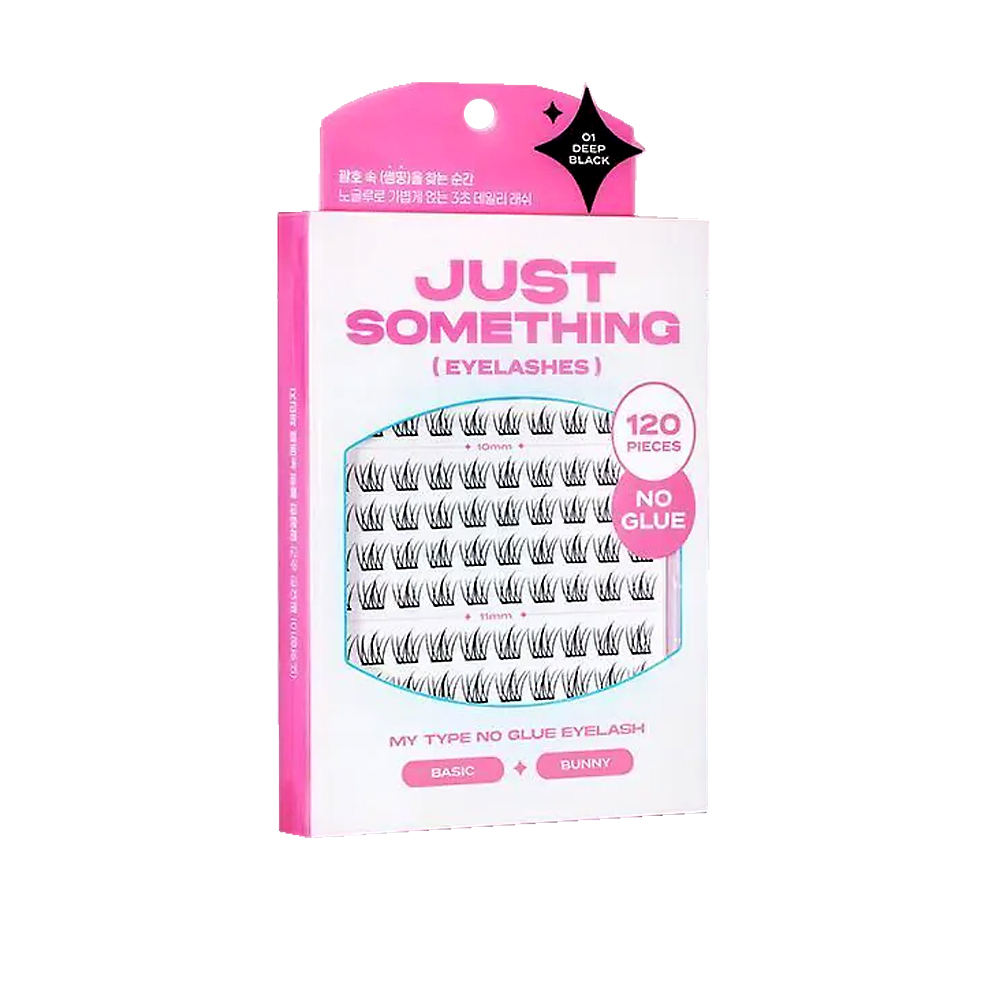 My Type No Glue Eyelash Bunny, 120ea, 01 Deep Black, 1pack
