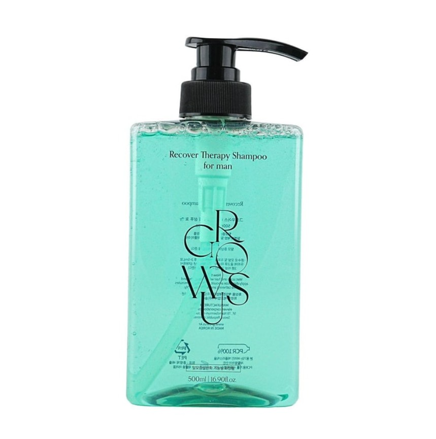Recover Therapy Shampoo for Men, 500ml, 1pack