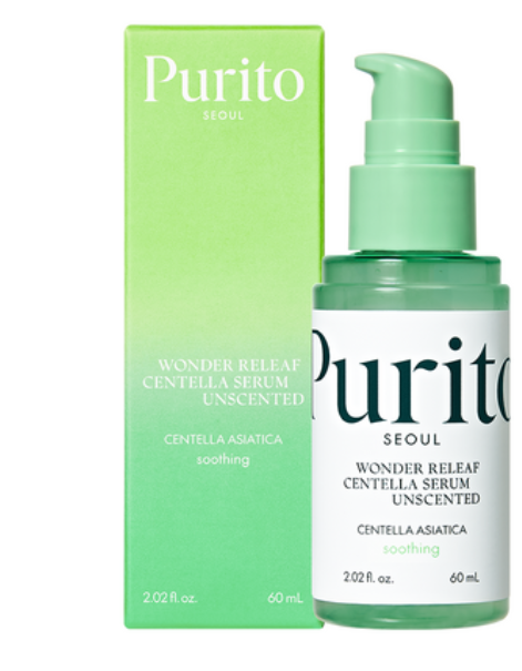 Wonder Relief Centella Serum Unscented, 60ml, 1pack