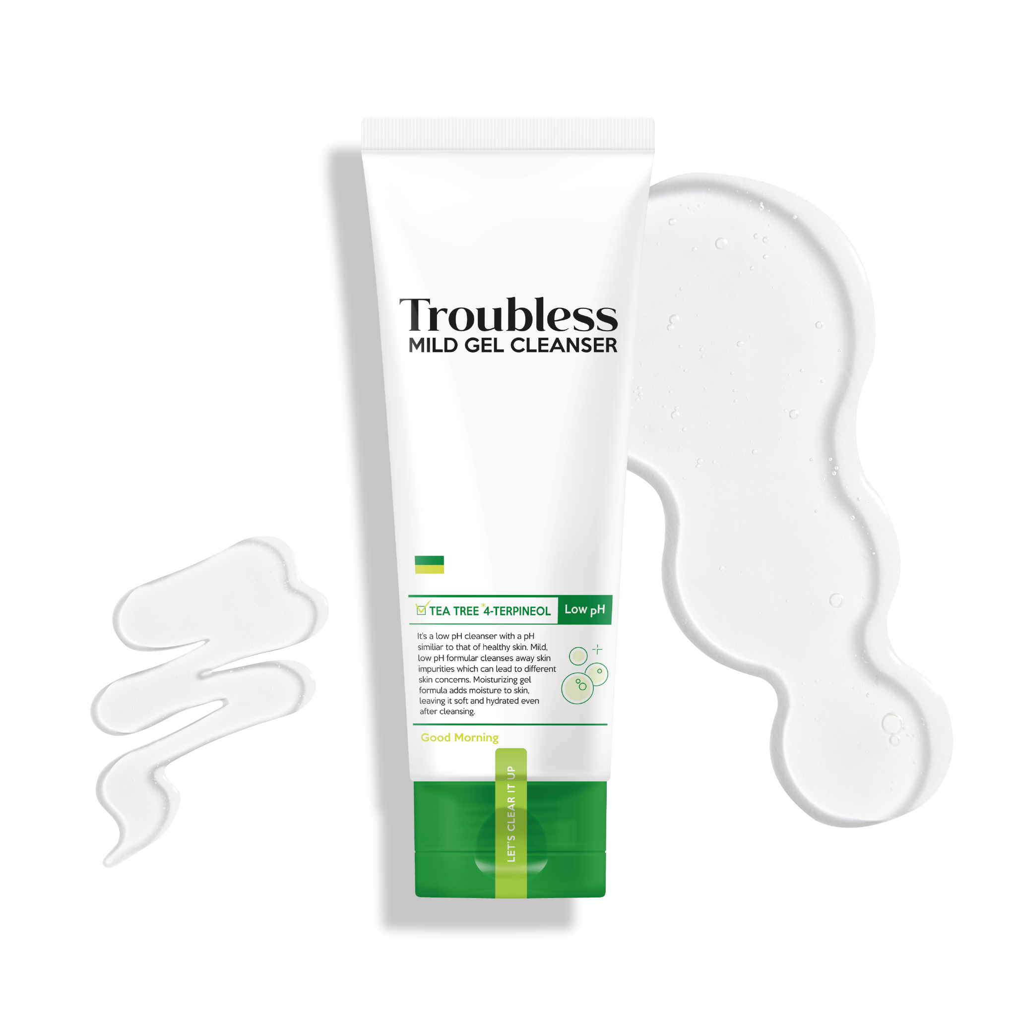Mild Gel Cleanser, 120ml, 1pack