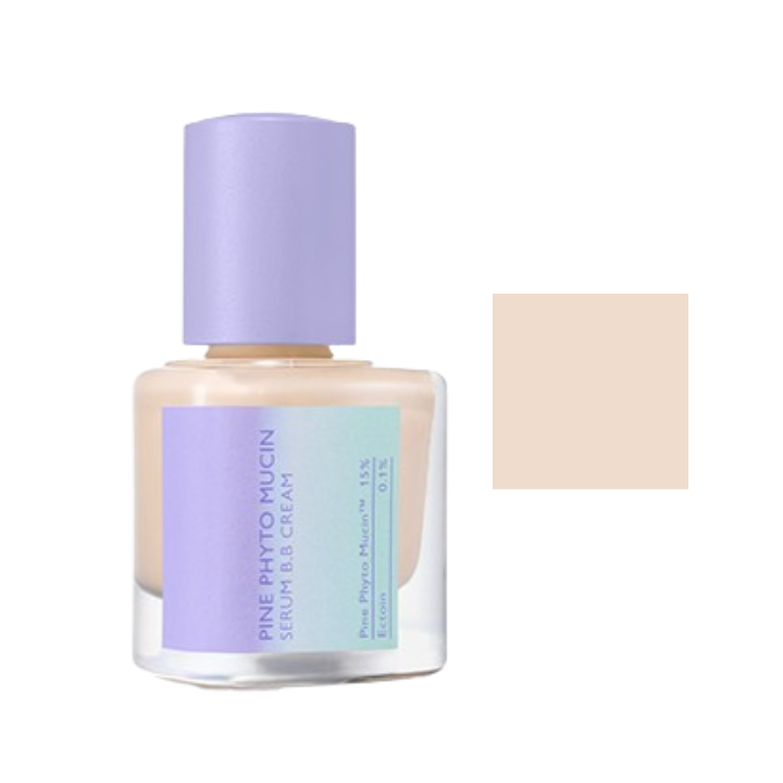 Layering Fit Pine Phyto-Mucin Serum BB Cream [SPF50+/PA++++], 30ml, Bran, 1pack