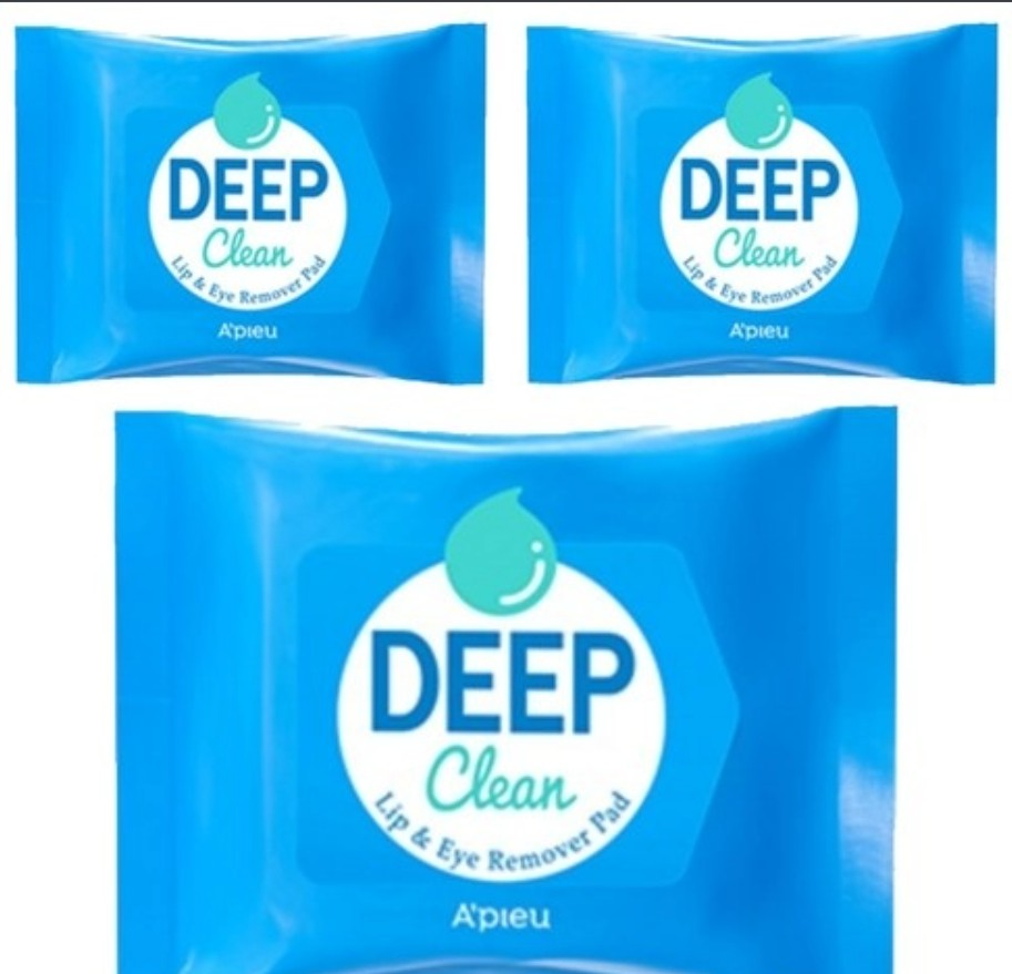 Deep Clean Lip & Eye Remover Pad