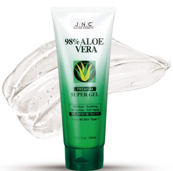 98% Aloe Vera Premium Super Gel, 240ml, 1pack