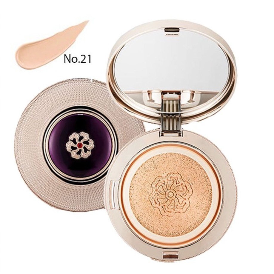 Hwansaenggo BB Cushion [SPF50+/PA+++], 20g+20g(Refill), 21 Light Beige, 1pack