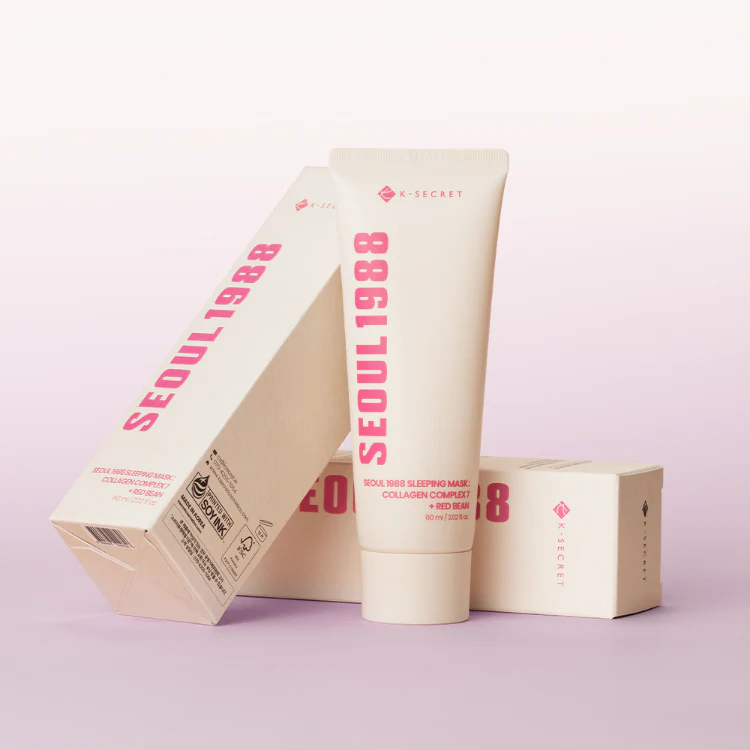 Seoul 1988 Sleeping Mask: Collagen Complex 7 + Red Bean, 60ml - Image 3