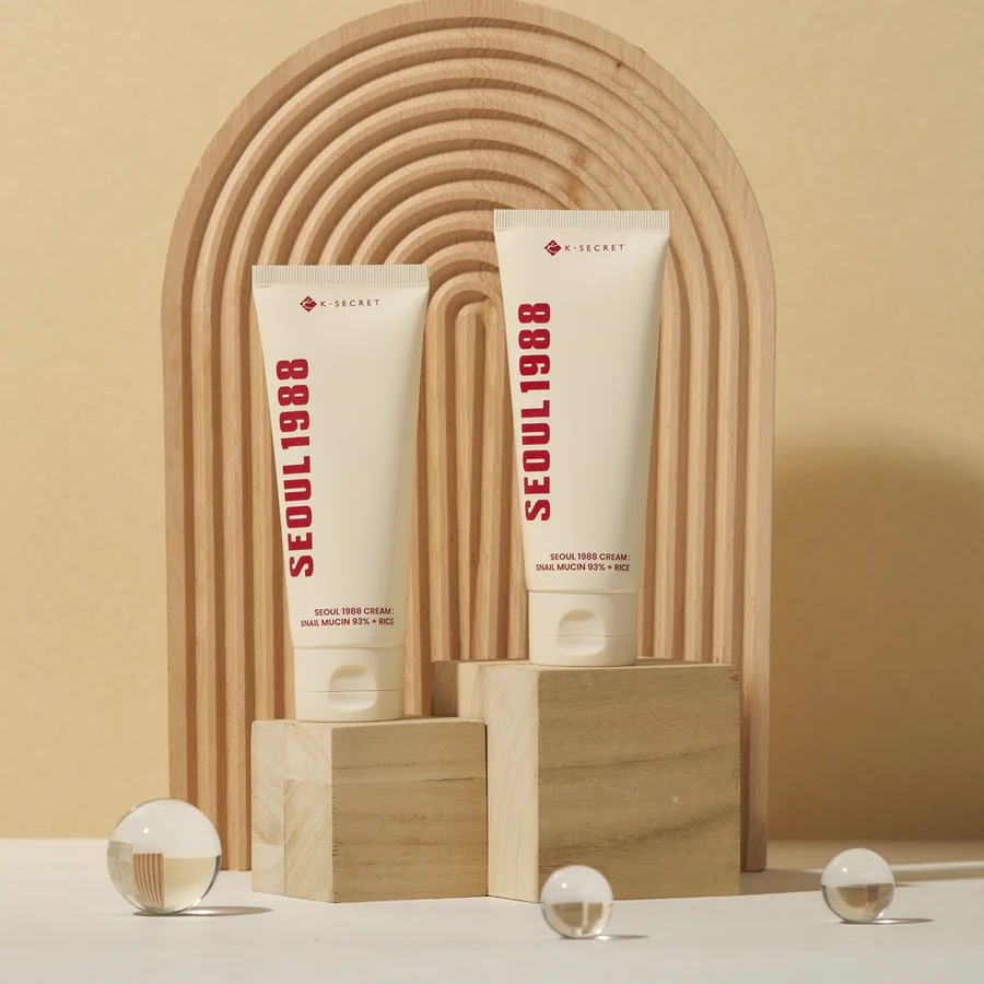 Seoul 1988 Cream: Snail Mucin 93% + Rice, 100ml - Image 4