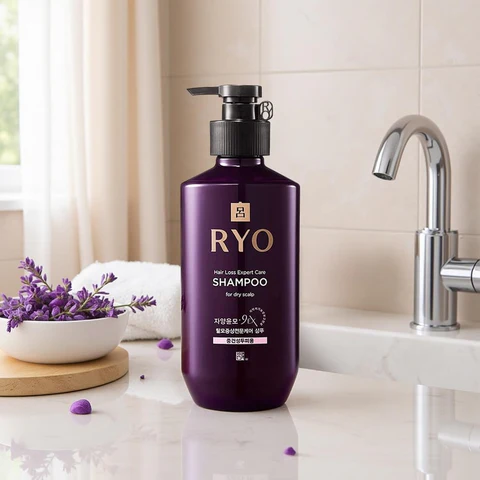 Hair Loss Expert Care Shampoo [for Dry Scalp], 400ml - Image 4