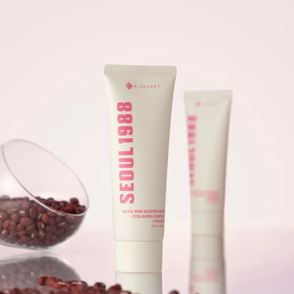 Seoul 1988 Sleeping Mask: Collagen Complex 7 + Red Bean, 60ml - Image 4