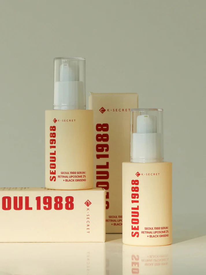 Seoul 1988 Serum: Retinal Liposome 2% + Black Ginseng, 30ml - Image 4