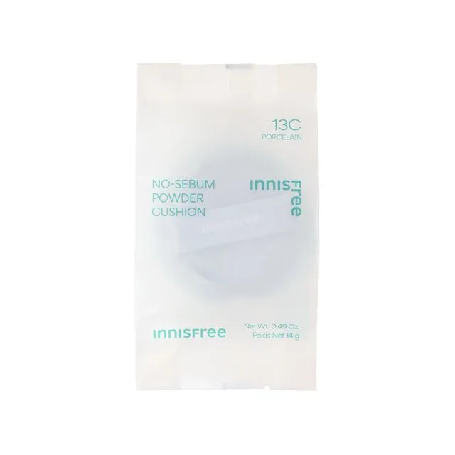 No-Sebum Powder Cushion Refill, 14g, 13C Porcelain