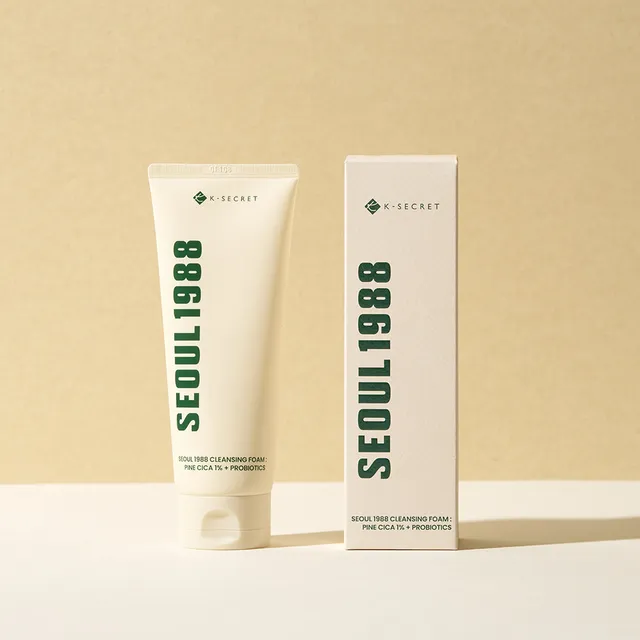 Seoul 1988 Cleansing Foam: Pine Cica 1% + Probiotics, 150ml - Image 3