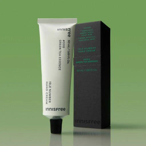 Isle Number Hand Cream, 50ml, Green Tea Essence - Image 4