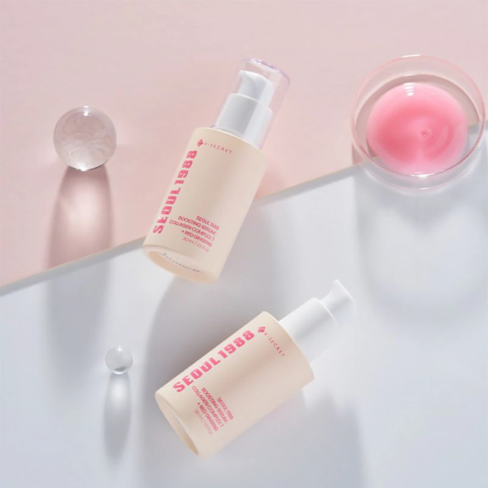 Seoul 1988 Boosting Serum: Collagen Complex 7 + Red Ginseng, 30ml - Image 2