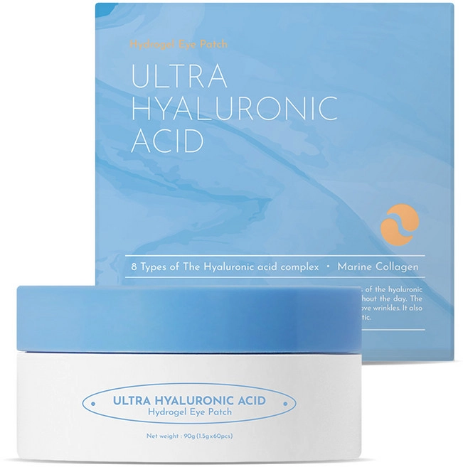 Ultra Hyaluronic Acid Hydrogel Eye Patch, 60ea, 1pack
