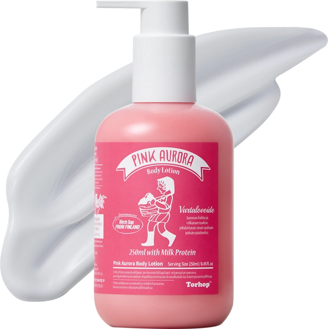 Pink Aurora Body Lotion, 250ml, 1pack