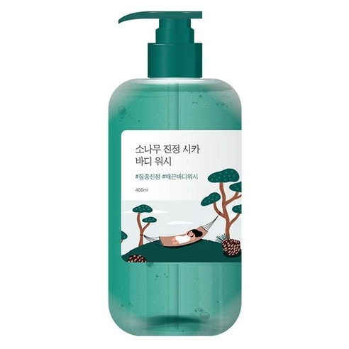 PINE CALMING CICA BODY WASH, 400ml, 1pack - Image 1