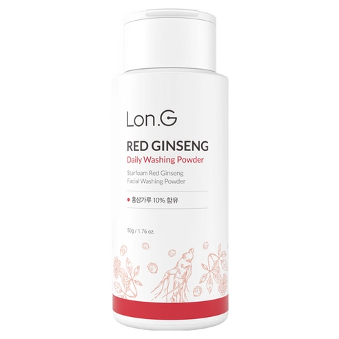 Starfoam Red Ginseng Facial Washing Powder, 50g, 1pack