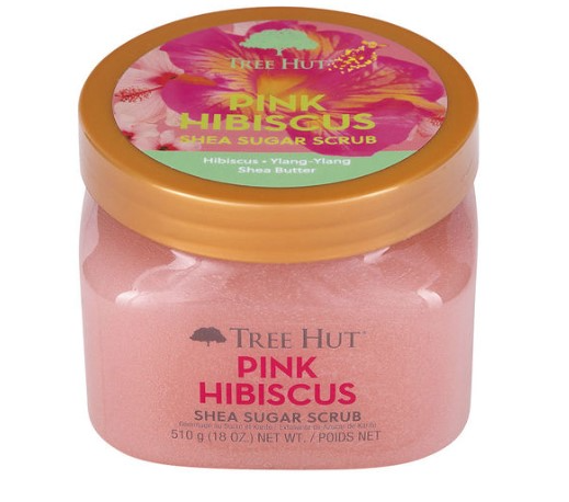 Shea Sugar Scrub [Pink Hibiscus], 510g, 1pack