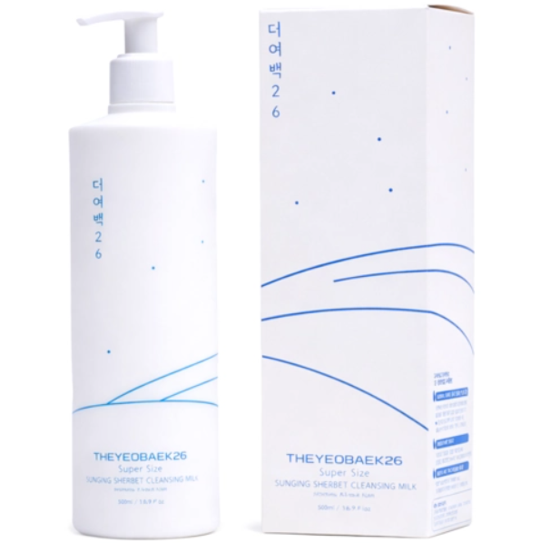 Sunging Sherbet Cleansing Milk, 500ml, 1pack
