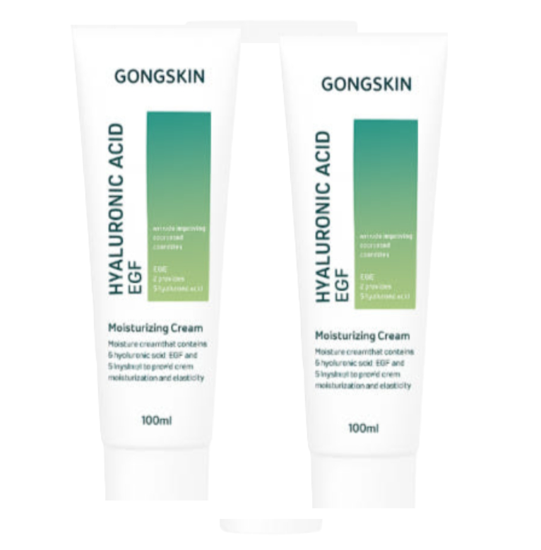 Hyaluronic Acid EGF Moisturizing Cream, 100ml+100ml